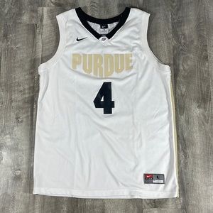 Purdue Boilermakers #4 Nike Basketball Jersey